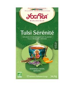 Tulsi sérénité - Infusion ayurvédique BIO, 17 sachets